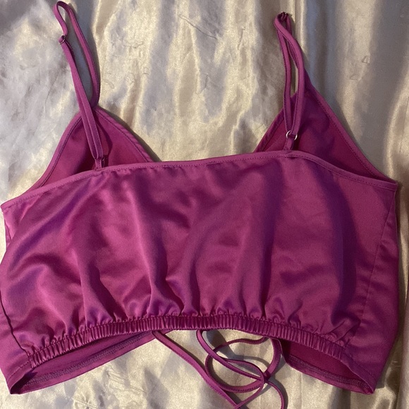 ZARA BAR/PARTY TOP SIZE LARGE - Picture 4 of 4